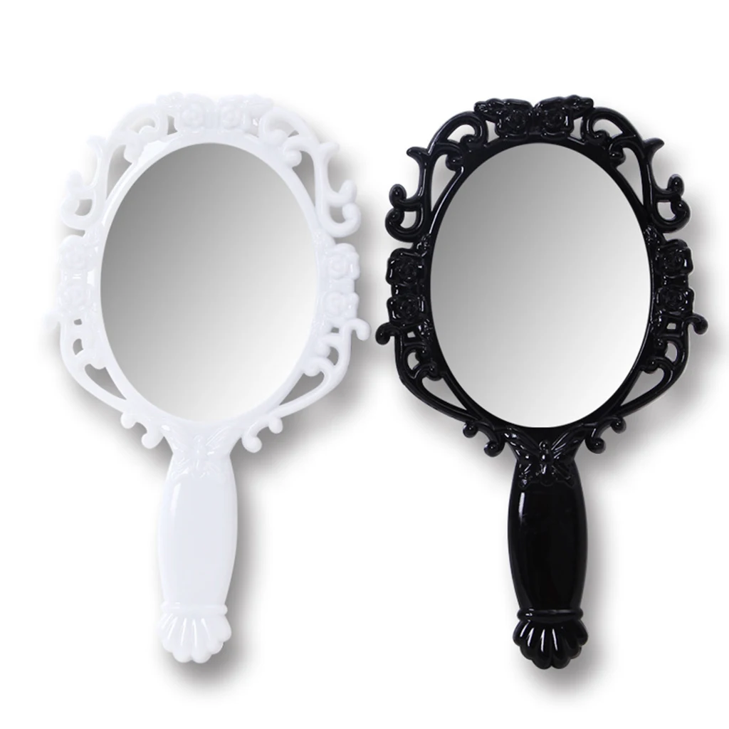 

Travel Portable High Definition Handheld Vanity Mirror Cosmetic Makeup Beauty Tool Gift for Women Girls