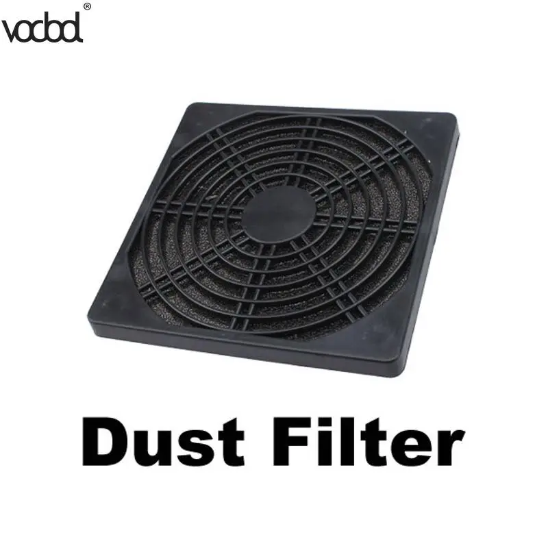 

VODOOL 120mm Fan Dust Filter Dustproof Screen PC Computer Case Mesh PC Case Fan Dust Sponge Filter Black New