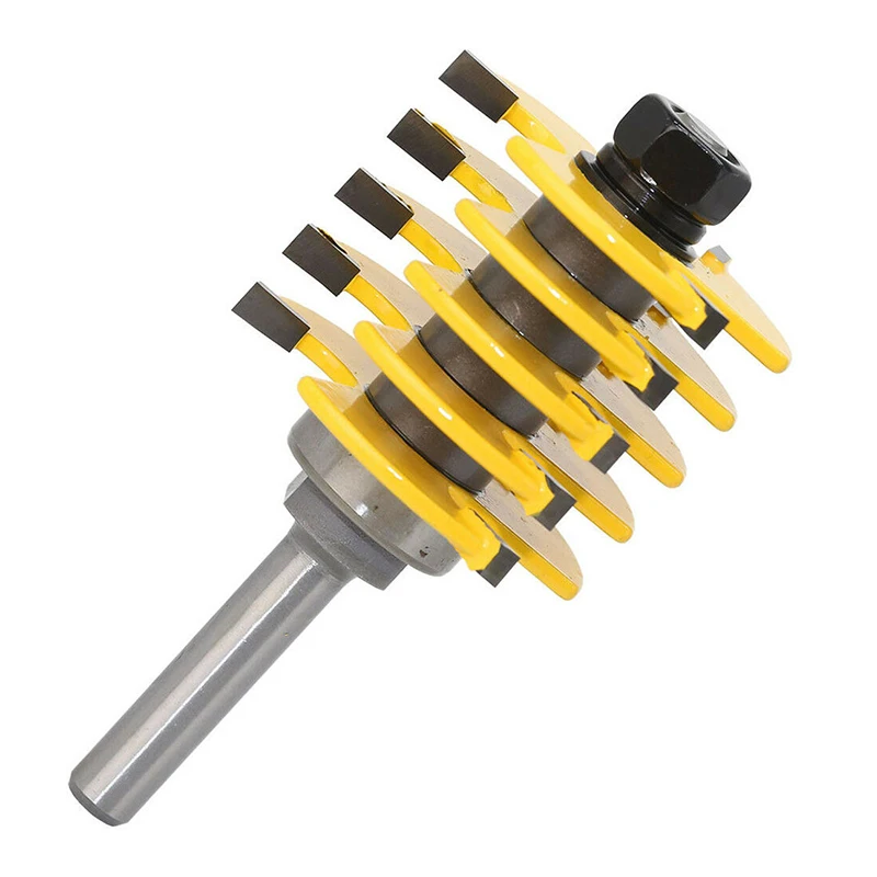 

8mm Shank Finger Joint Assembly Router Bit Wood Cutting Tool Woodworking Router Cutter