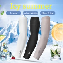 UPF 50+ влагоотводящие быстросохнущие рукава для езды на велосипеде нарукавники для гольфа для охоты, рыбалки страйкбольный походный скалолазание