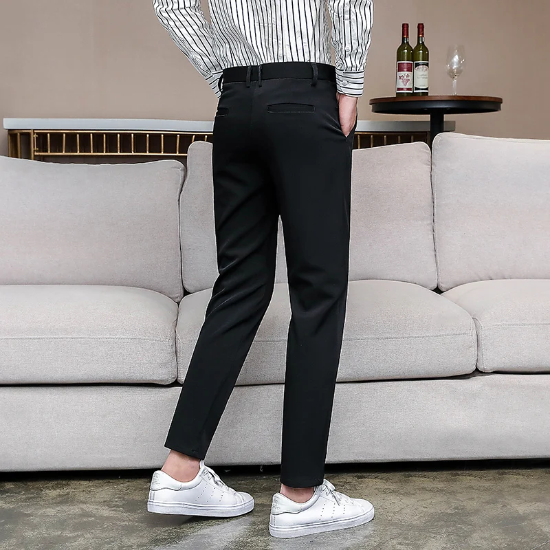 Men's Trousers Spring New Youth Fashion Nine Pants Trousers Slim Feet Youth Suit Pants Personality Youth Casual Men's Clothing Men's Trousers Spring New Youth Fashion Nine Pants Trousers Slim Feet Youth Suit Pants Personality Youth Casual Men's Clothing