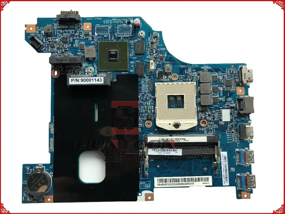 Оптовая продажа LG4858 для Lenovo Ideapad G580 материнская плата ноутбука FRU:90001143 HM76 PGA989 DDR3