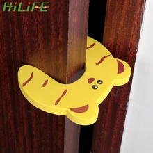 HILIFE дети палец Защита Анти-Захват карты ограничитель открывания двери Пробка Детская безопасность защита ребенок замок Защита