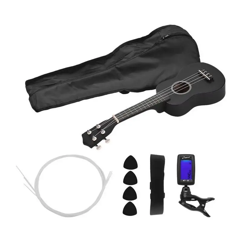 6 шт./компл. Ukelele 21 &quotUkelele акустическая с сумкой реквизит для выступлений Набор