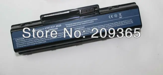 Аккумулятор для ноутбука Acer Aspire 7800 5517 5535 5536 5735 5541 мАч 9 ячеек AS07A31 AS07A32 AS07A41 AS07A42