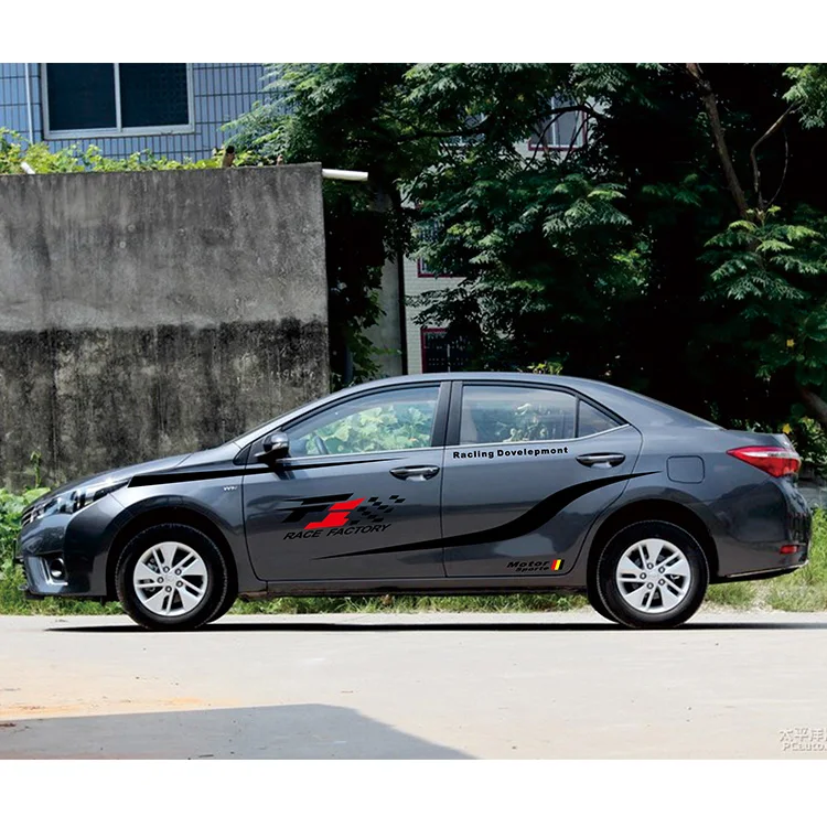 2 шт. автомобильные виниловые наклейки для Toyota Corolla Camry Levin Vios Auris|Наклейки на