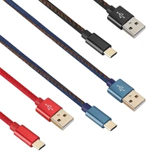 Мини-usb кабель 1,2 м тип-c позолоченный 2.4A usb быстрая зарядка мобильный кабель передачи данных телефона mini USB