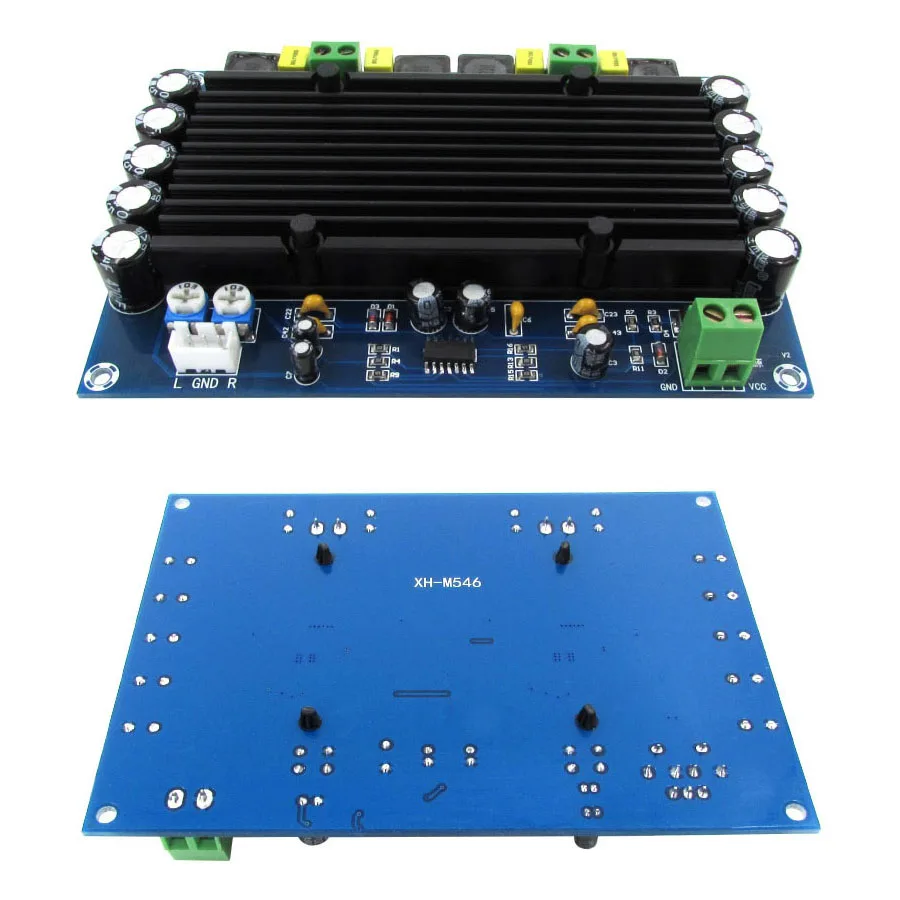 Предустановленная предступенчатая двухканальная плата TPA3116 150W x 2 со встроенным
