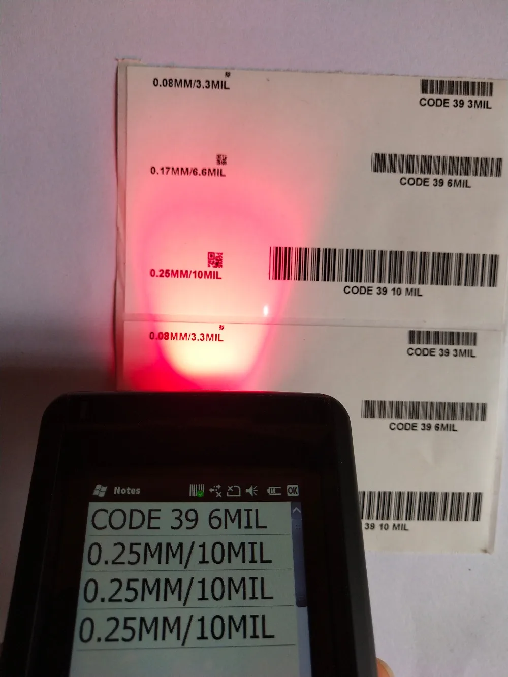 Yanzeo H21 ويندوز موبايل 6.5 الهاتف الذكي محطة اللمس شاشة 2D الباركود ماسحة لاسلكية Wifi بلوتوث GPS قارئ شفرة التّعرّف