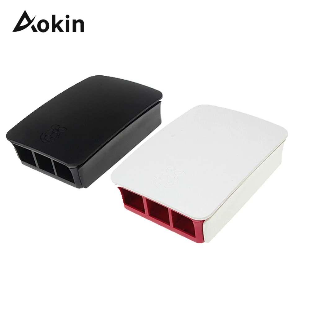 Aokin чехол для корпус для Raspberry Pi черный, белый цвет красный защитный в виде ракушки крышка Raspberry Pi Couqe 3 B/3/2/B + Капа Fundas