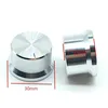 2pcs/lot Silver Aluminum alloy Potentiometer/Encoder Knobs Switch Caps 30x18MM Plum Shaft ► Photo 3/3