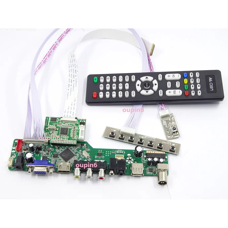  For LP156WF6-SPM2/SPM1 1920*1080 sreen monitor TV HDMI VGA LCD LED EDP DIY Controller driver board