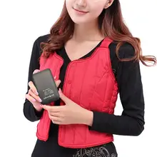 Теплый Бархатный Электрический жилет, одежда, прижигание, постоянная температура, теплый нагрев, здоровый