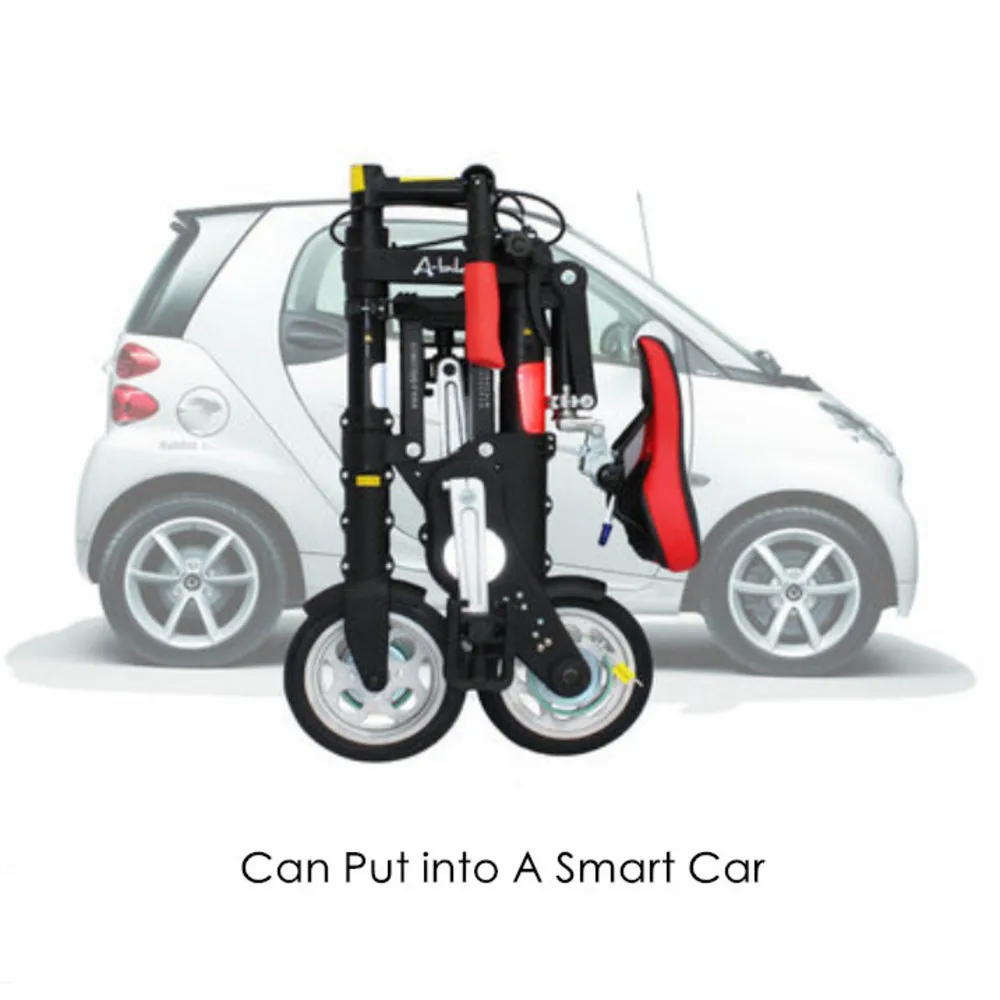 Sale New Xfront Abike Unisex 8 Inch Wheel Mini Ultra Light Folding Bike Subway Transit Vehicles Road Bicycle Outdoor Sports Bicicleta 2