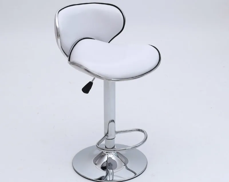Quality Lifting Swivel Bar Counter Chair Rotating Adjustable Height Bar Stool Chair Stainless Steel Stent cadeira 3 Colors