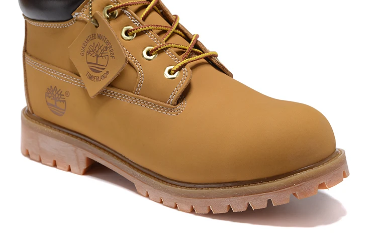 TIMBERLAND/Мужская классическая обувь; коллекция 23065 года; сезон весна; желтые ботильоны; мужская кожаная Уличная Повседневная обувь; простая версия 40-45