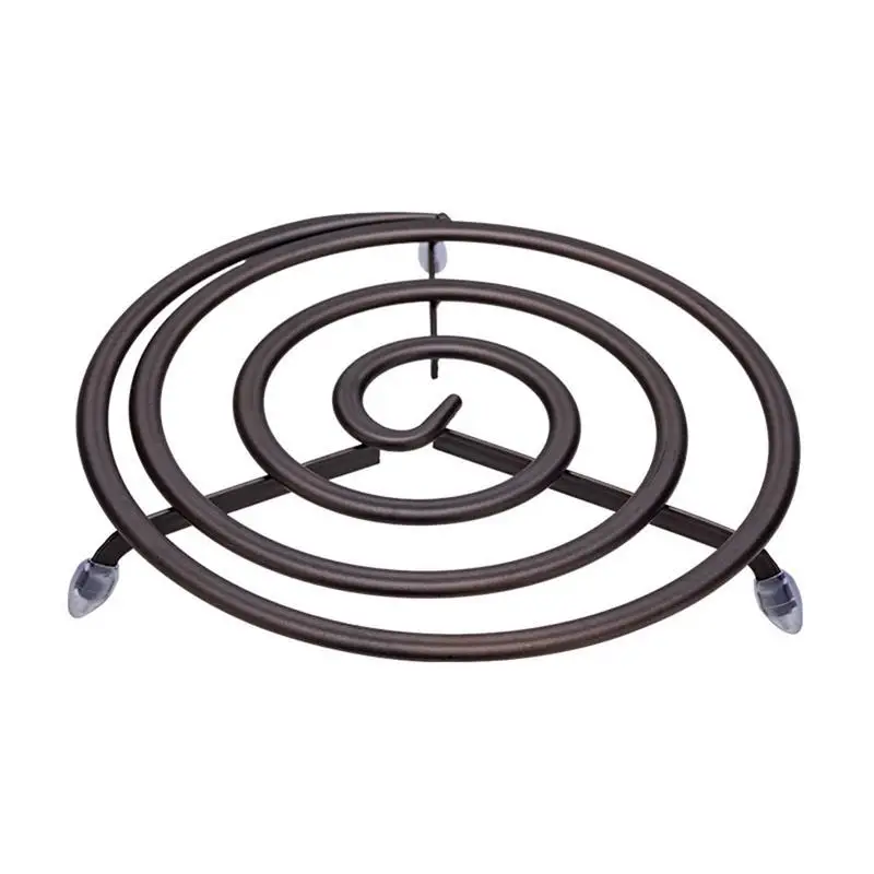 

Table Mat Innovative Wrought Iron Pot Rack Kitchen Pot Insulation Pad Anti-hot Pad Table Accessories Home Desktop Decoration