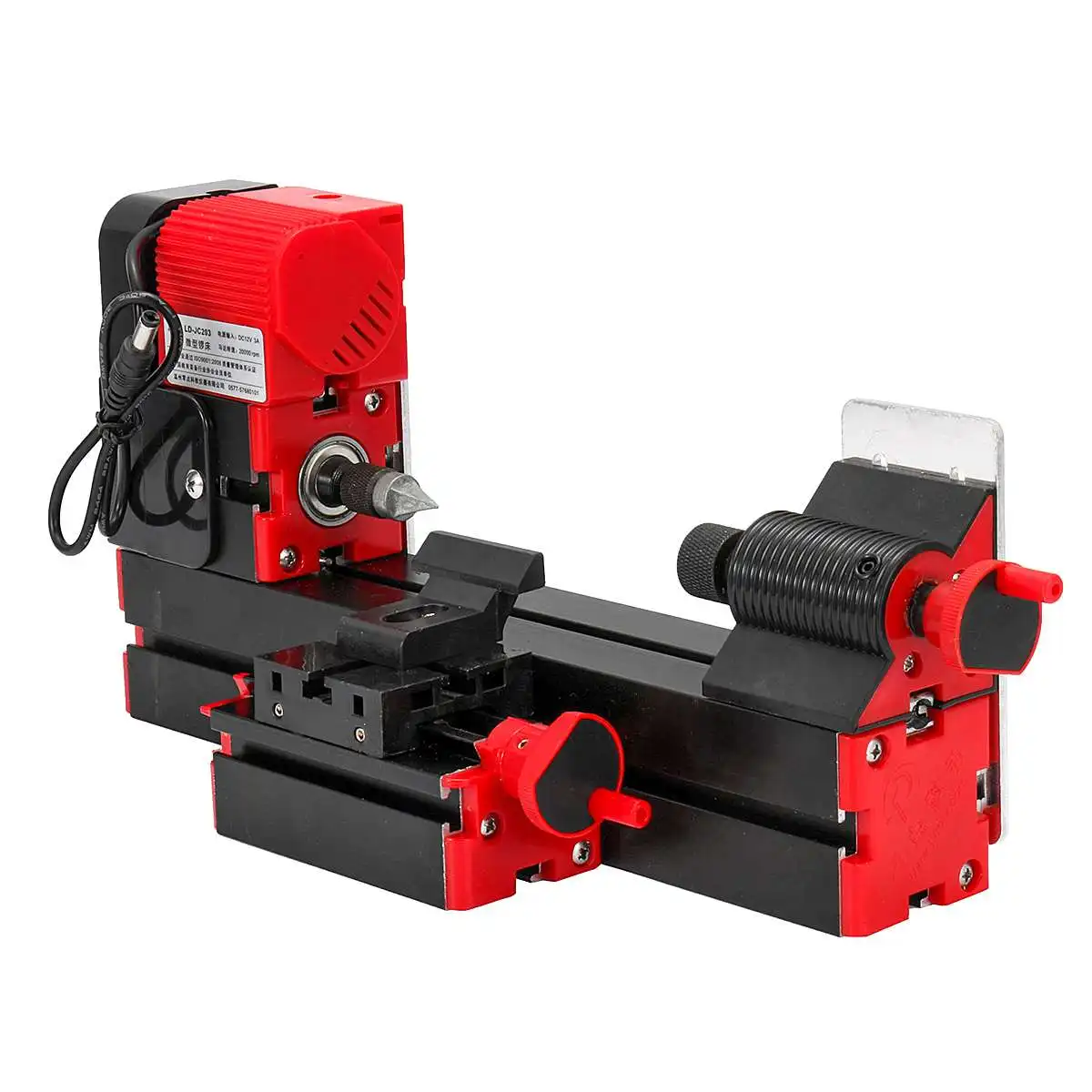 

20000rpm Mini Motorized Metal Lathe Processing Mini Metal Lathe Variable Speed Lathe Metal Lathe DIY Tool Woodworking Power Tool