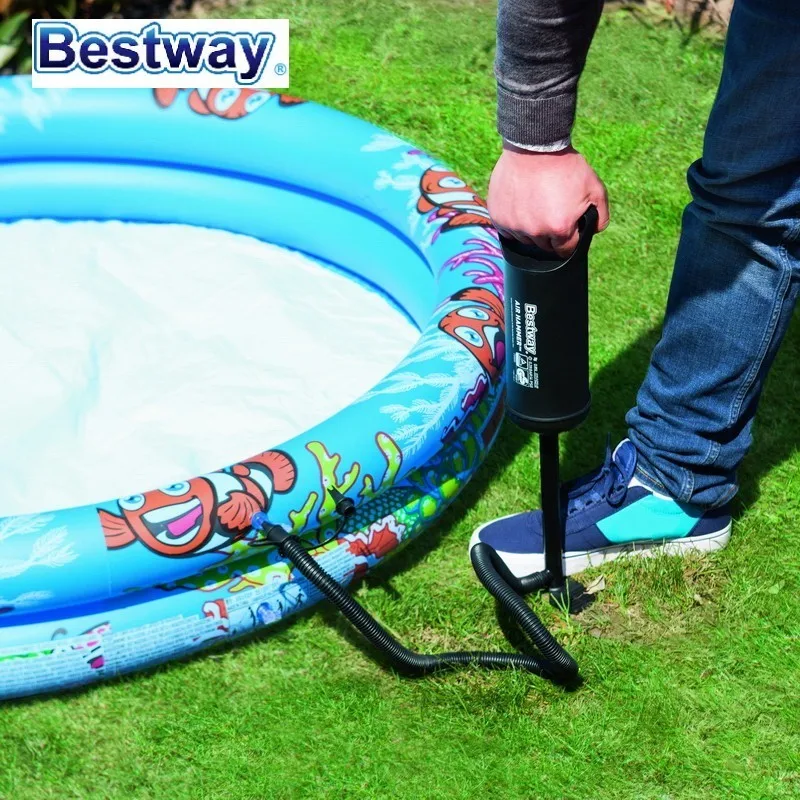 62002 FUNTASTIC Bestway 30 см наружный ручной воздушный насос 12 дюймов 2 * 850CC насос|bestway air bed|bed