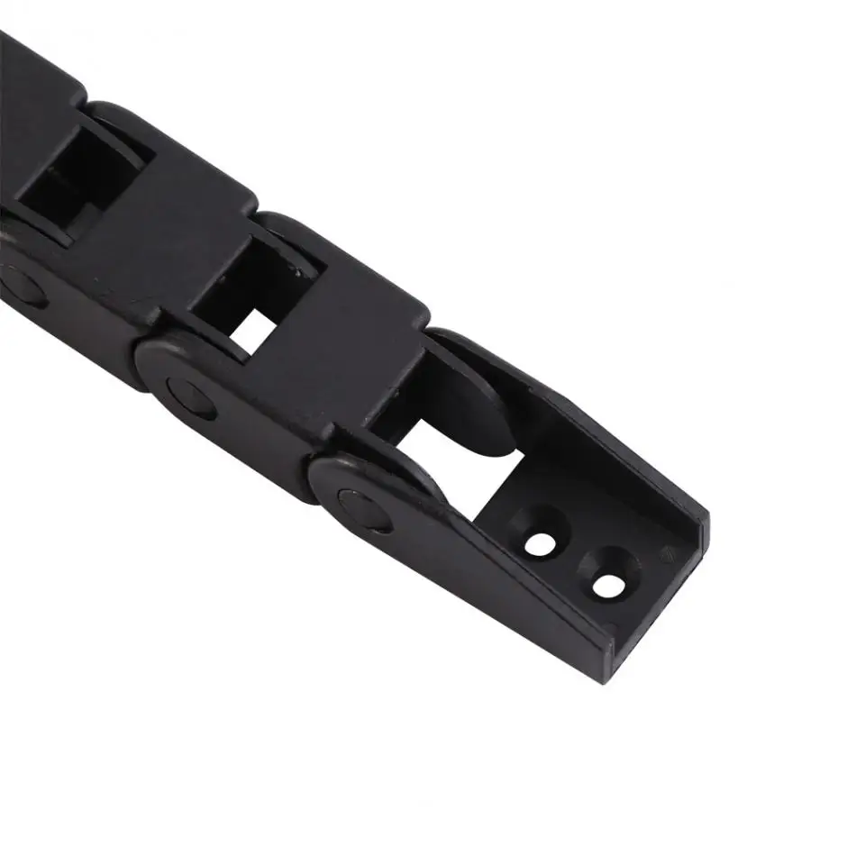 10X10 мм R28 черная нейлоновая кабельная цепная проволока Перевозчик Для маршрутизатор для принтера машина