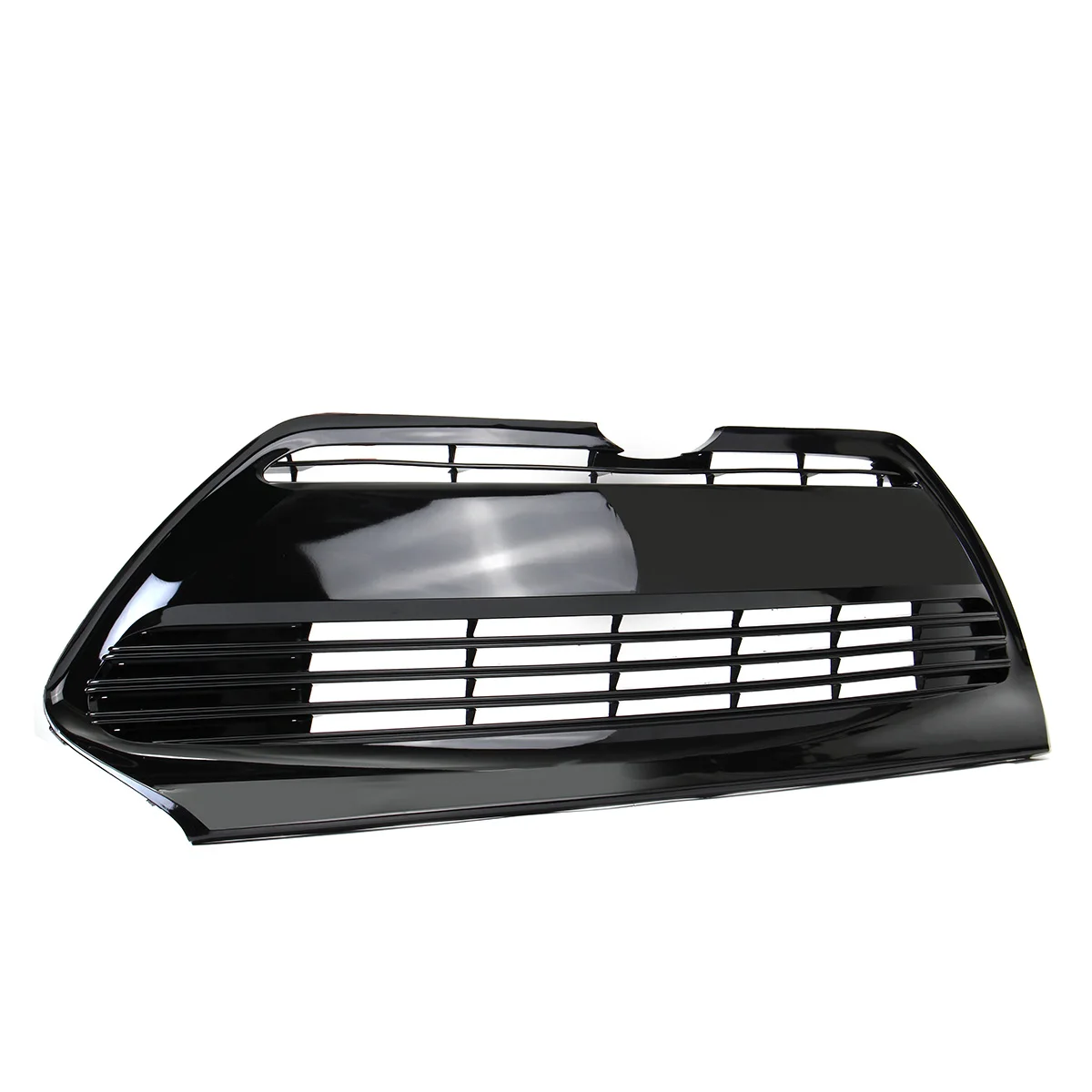 

High quality ABS Glossy Black Car Front Bumper Grille Grill For Toyota Corolla CE LE XLE 2017-2018 Racing Grills Without Emblem