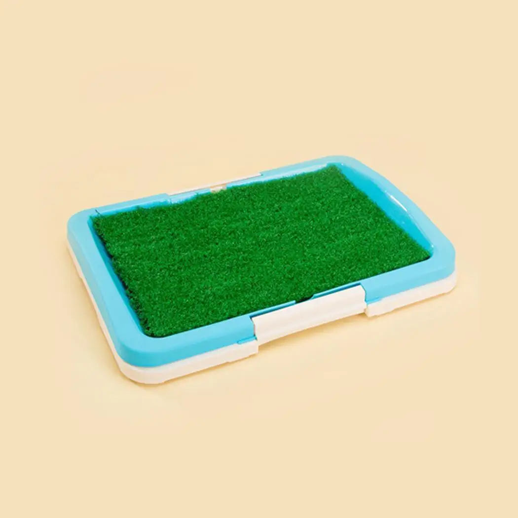 

Detachable Three Layers Simulated Lawn Pet-Potty Home Dog Pink, Blue Lawn Detachable, Toilet