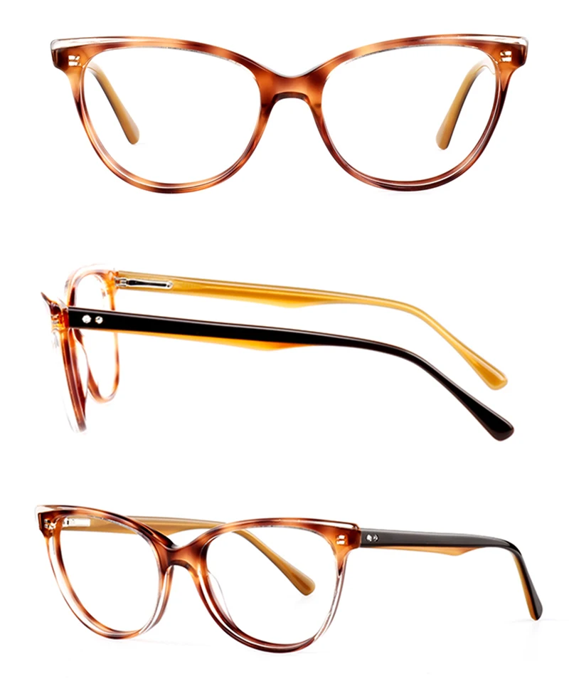 Женские оптические очки с оправой градиентная оправа для очков очки ацетат ручной работы подарок новые модные красные черные оптические очки для мужчин