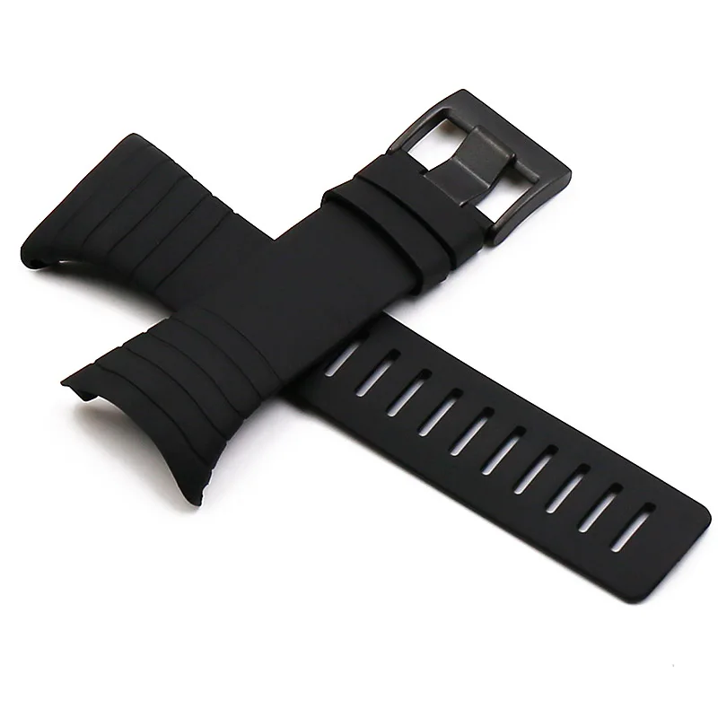 Men's Watch band For Suunto core Rubber Strap Women's Watch Accessories Outdoor Sports Waterproof Bracelet and Tool Screw