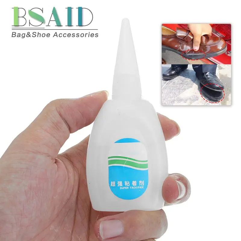 

BSAID 1pc Repair Shoe Glue Super Tackifier For Rubber Leather Shoes Transparent Liquid Glue Powerful Adhesive Repairment Tool