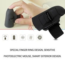 Bt беспроводная мышь и 2,4G беспроводная мышь 1600 dpi оптическая портативная пальчиковая мышь мини экономит мощность мыши для портативного ноутбука ПК