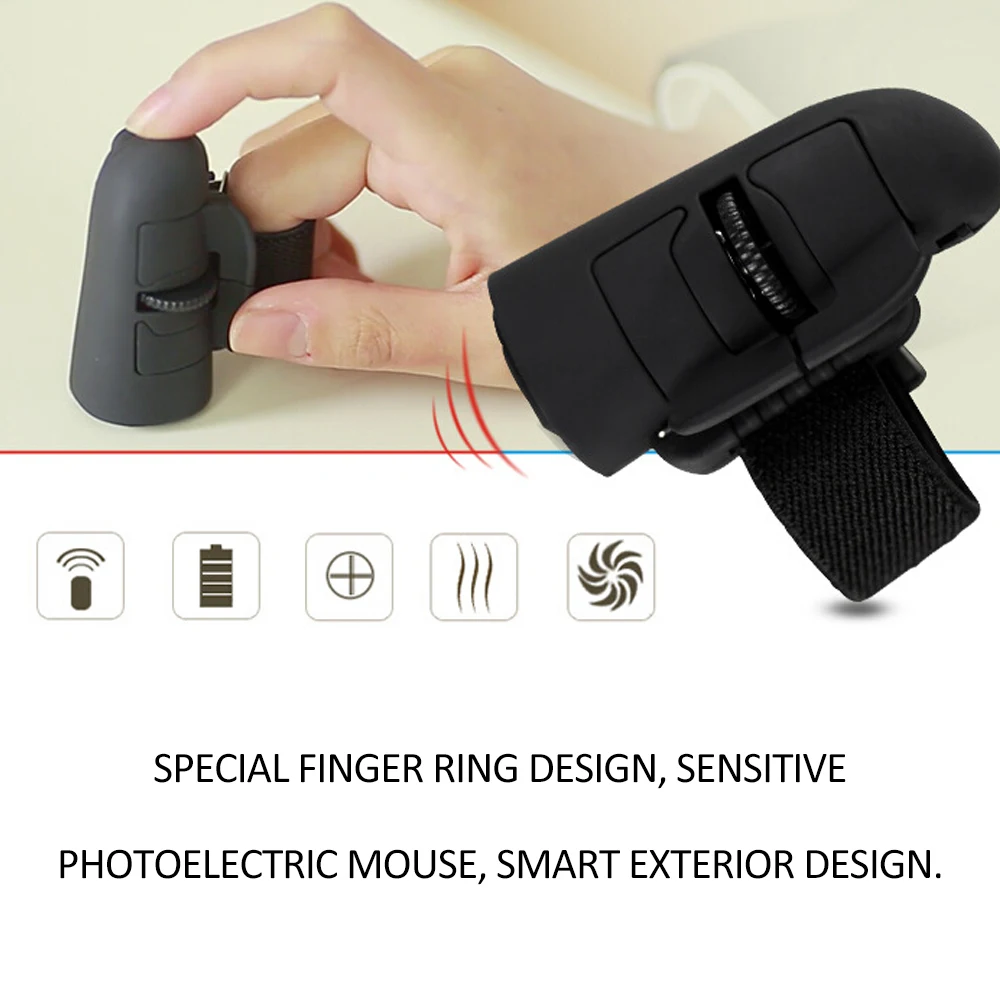 

Bt Wireless Mouse & 2.4G Wireless Mouse 1600DPI Optical Handheld Finger Mouse Mini Save Power Mice for Portable Laptop PC