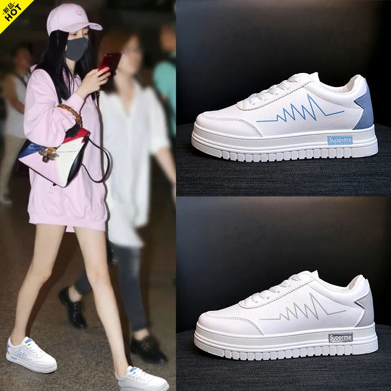 طالب الترفيه الوقت تزلج الأحذية Ins أحذية امرأة الحذاء زيادة ---- MLZ