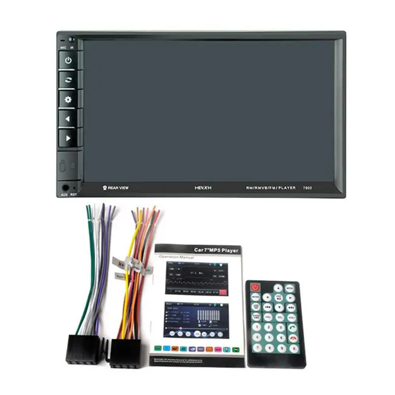 

Car Multimedia Player 7 Inch MP5 Player Double Din Built-in Bluetooth For Wireless Audio Streaming Hands Free Car Mounted Player