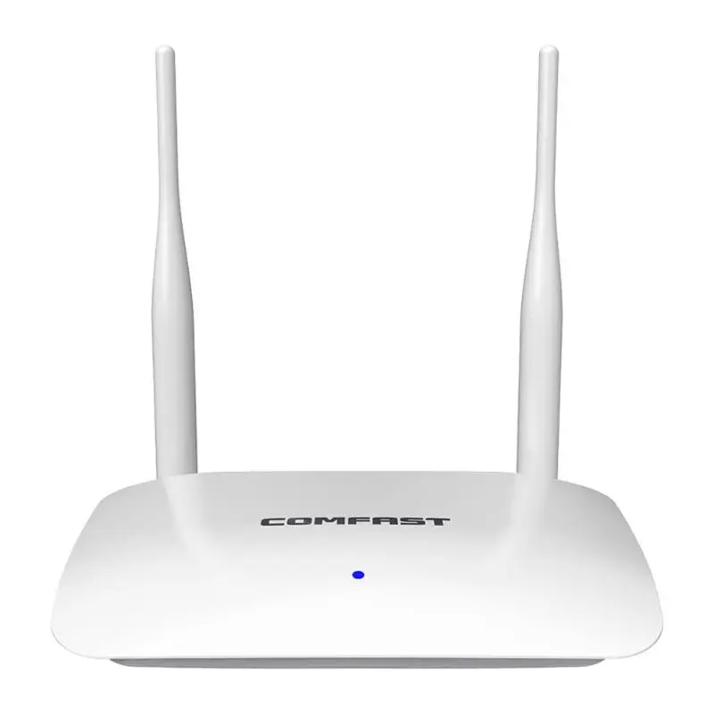 COMFAST 300 Мбит/с Беспроводной wi-fi маршрутизатор с 2 * 5dBi антенны CF-WR623N домашней сети точка доступа 4 * RJ45 порт Ethernet wi fi маршрутизатор