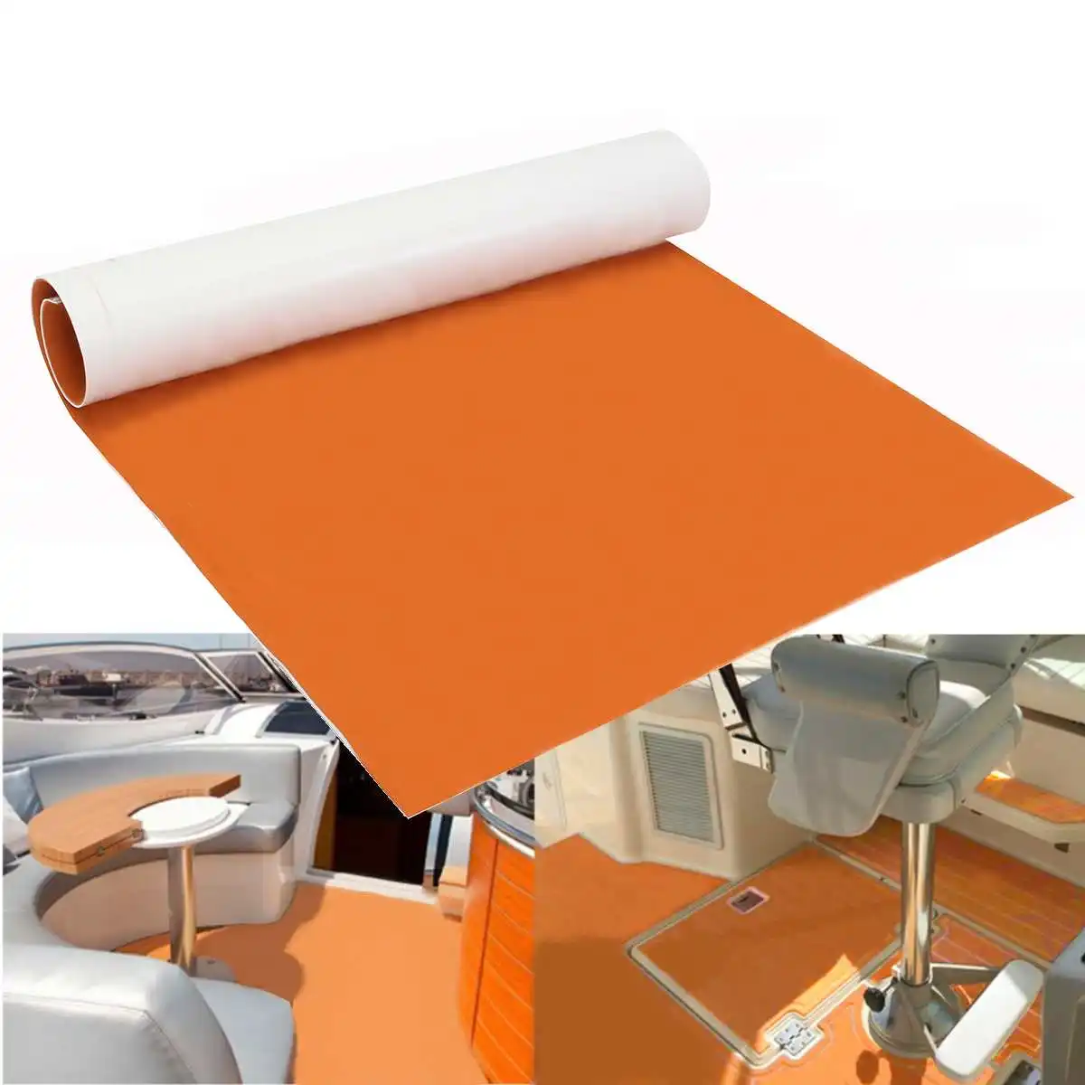 

1200x2000X6mm Self Adhesive Teak Flooring EVA Foam Teak Sheet Marine Teak Boat Decking Foam Floor Mat Boat Yacht Decking Sheet