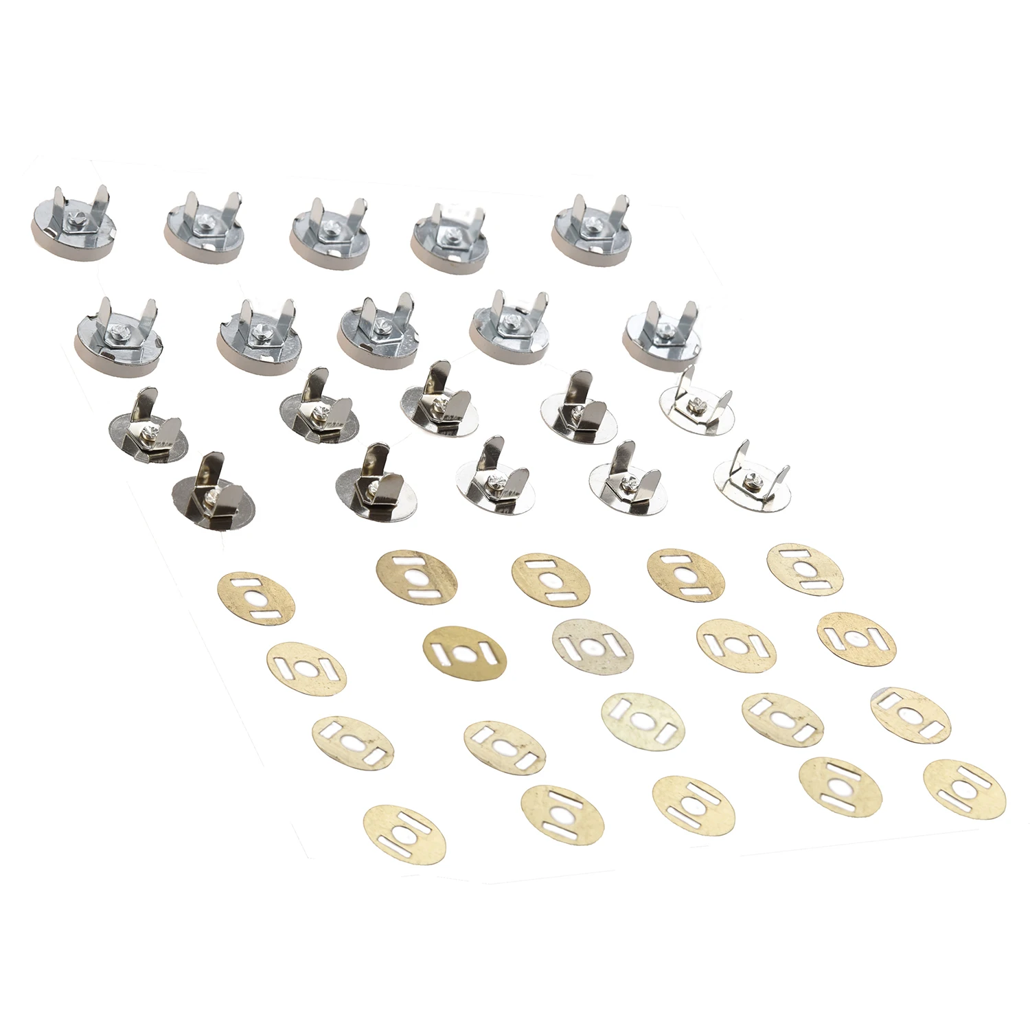 

SNNY-10 set magnetic bag clasps 14 mm - Ideal for sewing, crafts, clothing, bag, Scrapbooking, and more.