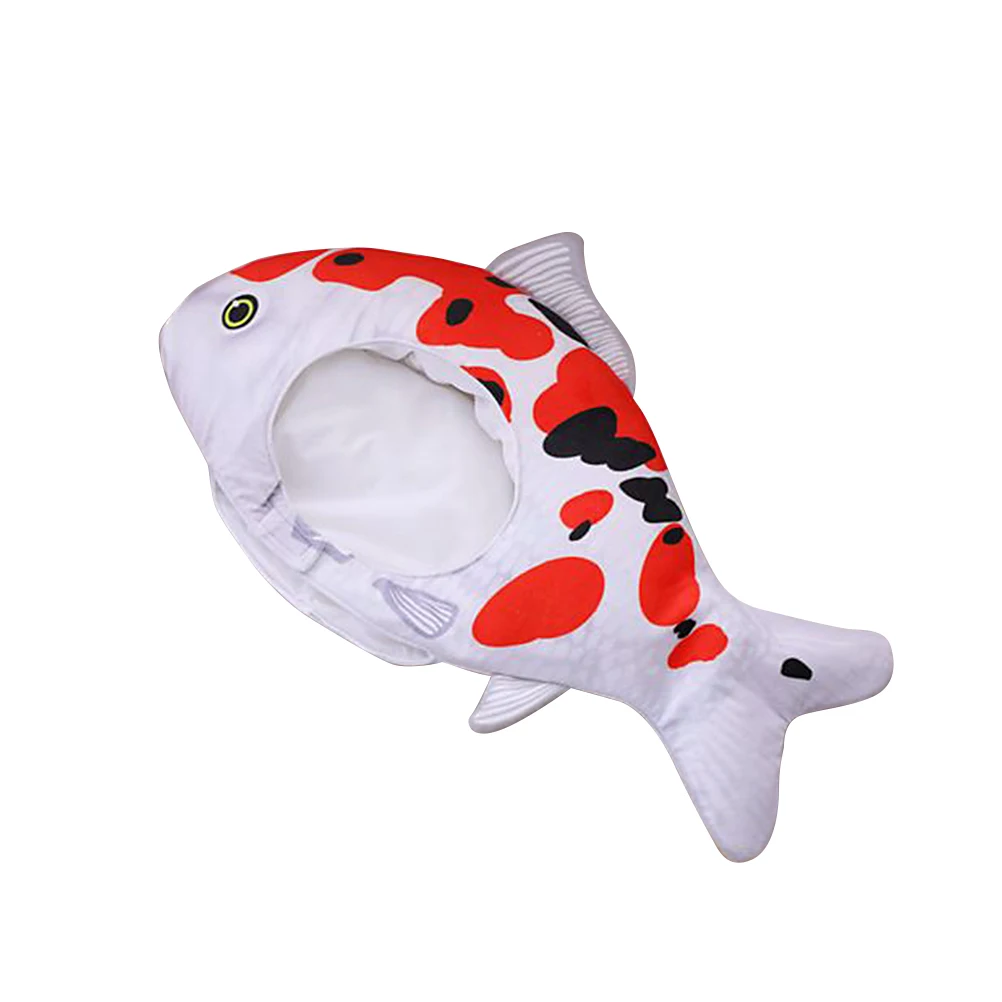 

1 pc Headwear Cosplay Cute Cartoon Adjustable Funny Accessory Costume Photo Props Fish Hat for Adults Children
