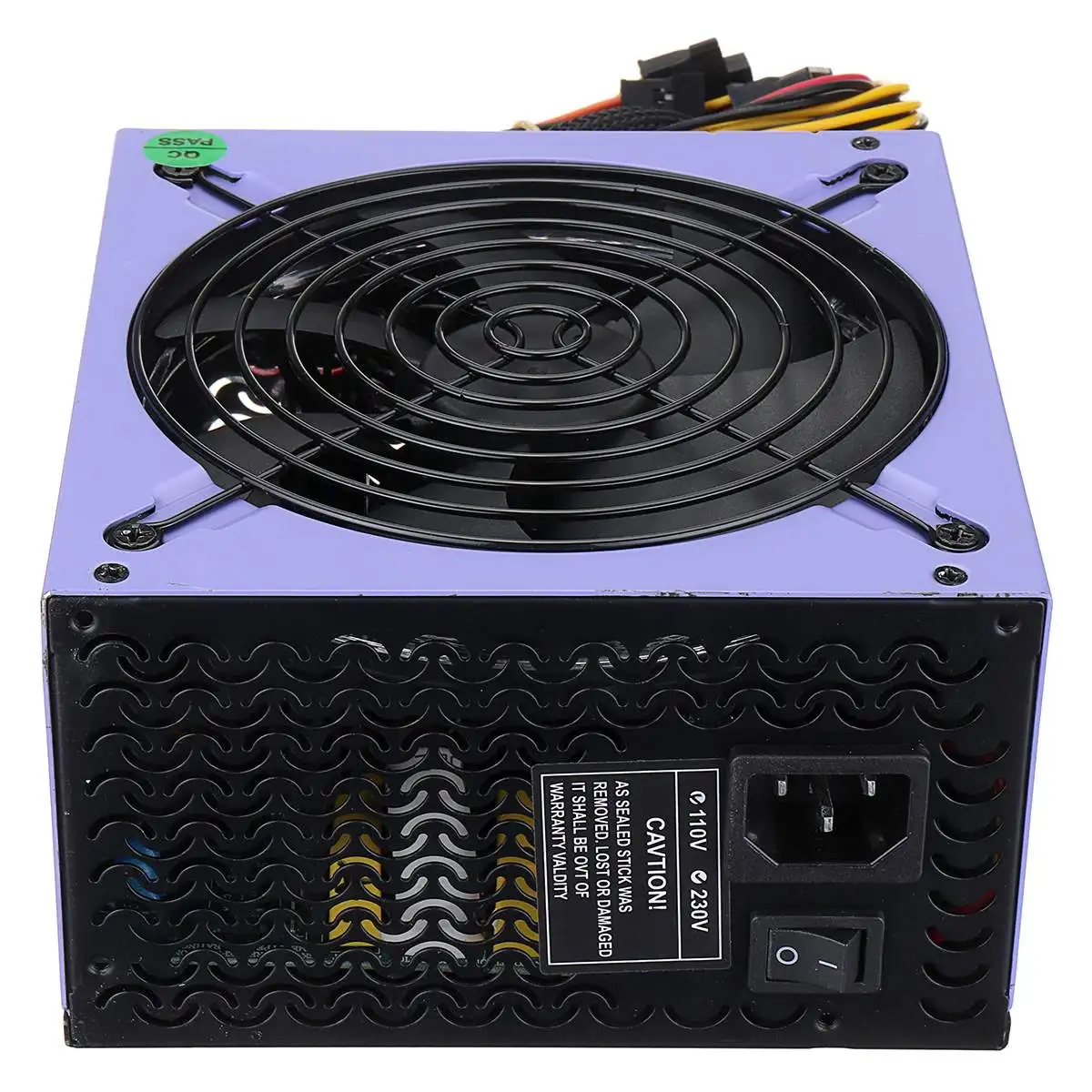 1250 W PC امدادات الطاقة 12 سنتيمتر LED مروحة 24 دبوس PCI SATA ATX AMD PFC 12 V الكمبيوتر الألعاب امدادات الطاقة للكمبيوتر سطح المكتب