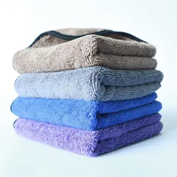 

6pcs 40x40cm Drying Towel Polishing Cleaning Duster Car Wash Cloth Towels Washer For Car Home Bathroom Kitchen Sports Washing
