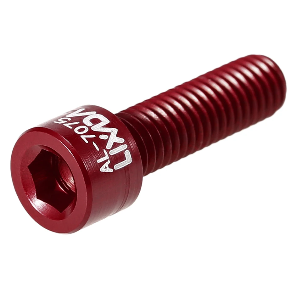 Bike Components u0026 Parts 8pcs Red Alloy Bolts Screws for MTB 