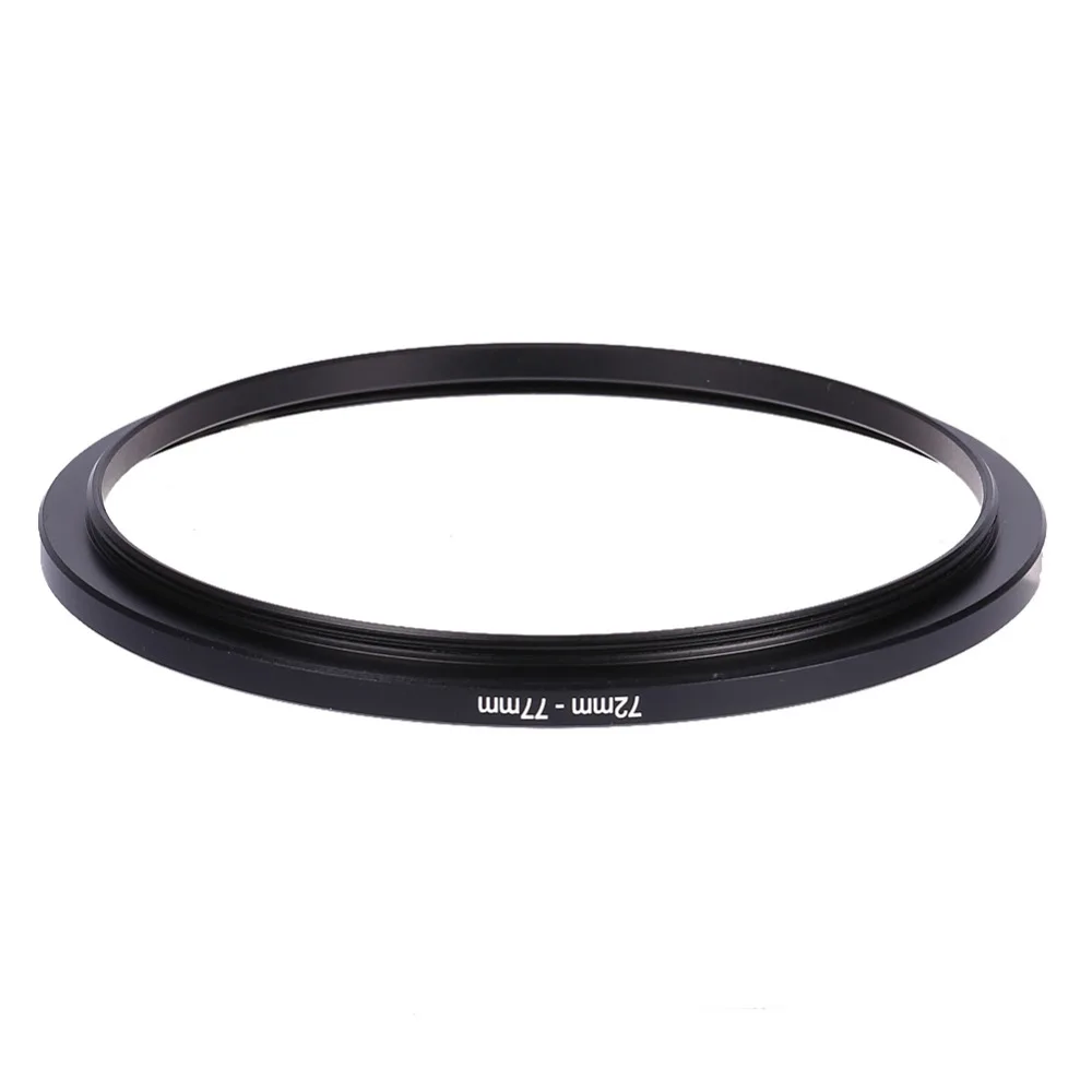 Universal Camera Lens Adapter for 72mm-77mm 72-77mm 72 to 77 Step Up Ring Filter Adapter Hot