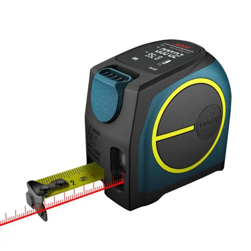 

2-in-1 Rechargeable LCD Display Measuring Tape Digital Laser Measure Rangefinder Measuring Tools High Quality Laser Rangefinders