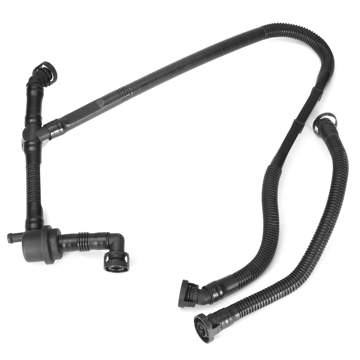 

2pcs Crankshaft Exhaust Pipe Car Engine Crank Case Breather Hose For VW For Audi 2.8L A4 A6 Quattro V6 078103223B 078103224R