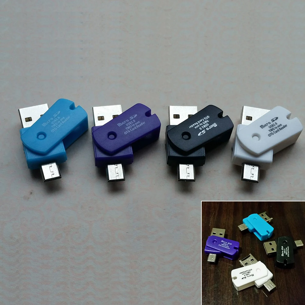 T Flash USB 2 0 кардридер для Micro SD TF карты адаптер|Картридеры| |