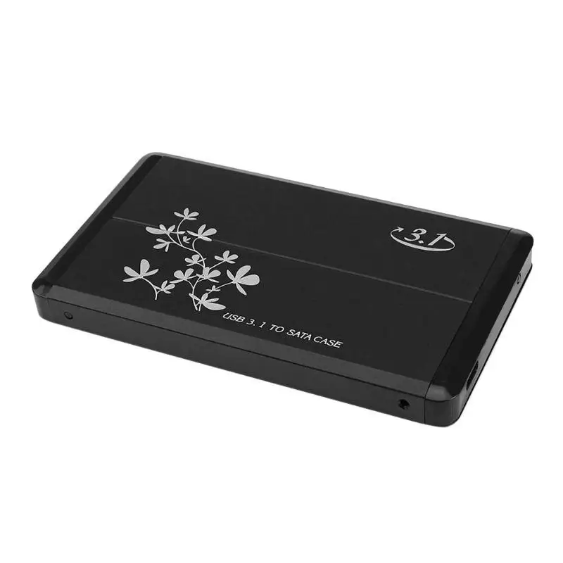 

VAKIND 2.5 Inch USB 3.1 Type-C SATA HD Box SSD HDD Hard Disk Drive Aluminum Alloy External HDD Enclosure External Hard Drives