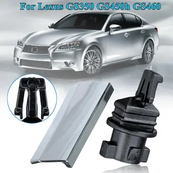 

Left Right Headlight Headlamp Washer Nozzle Cover Cap & Clip For Lexus GS350 2006 GS450h 2008-2011 GS460 2008-2011