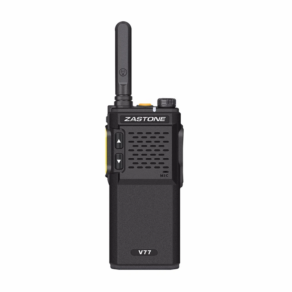 Zastone V77 Mini portable ham radio walkie talkie 400 470mhz UHF 16