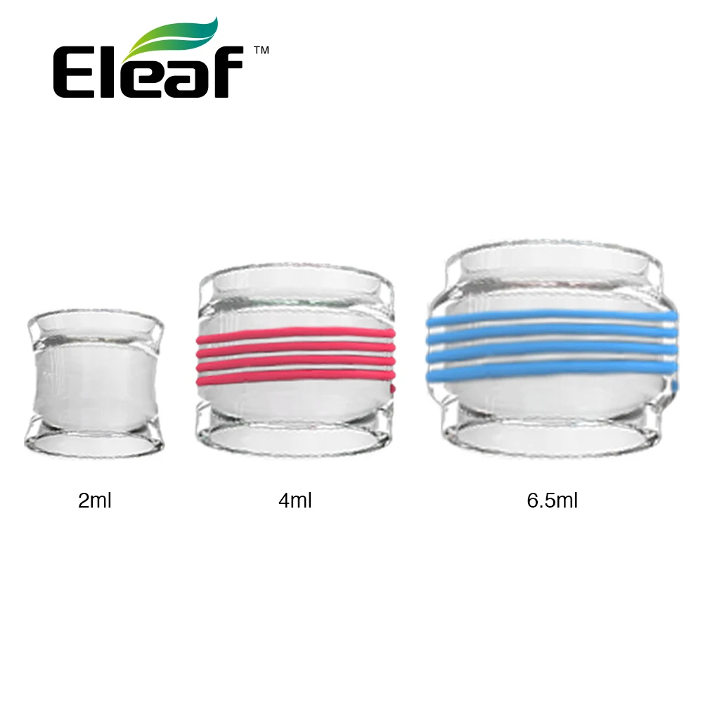Сменная стеклянная трубка Eleaf ELLO Pop емкость 2 мл/4 мл/6 5 мл атомайзер Ello и набор iStick