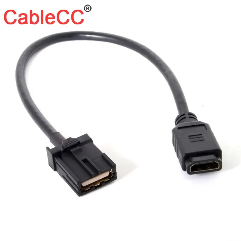 Cablecc High Speed HDMI 1.4 Type E Male to Type A Female Video Audio