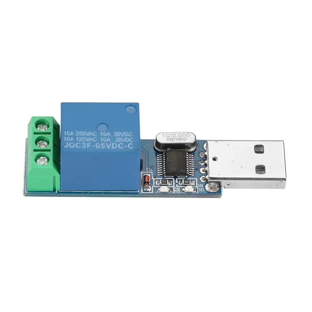 

USB Relay Module MCU PC USB Smart Control Switch Jog Self-Locking